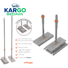 Kıskaçlı Tembel Mop Set