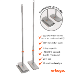 Kıskaçlı Tembel Mop Set