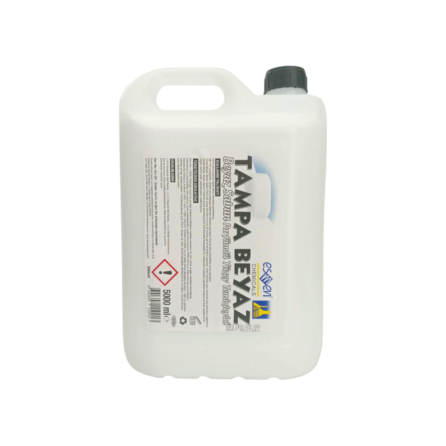 Tampa Beyaz Sabun Kokulu Yüzey Temizleyici 5L