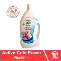 EGA Power Jel Renkliler İçin Sıvı Çamaşır Deterjanı 3900 Ml