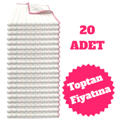 Silver Mikrofiber Kurulama Bezi (20 Adet)