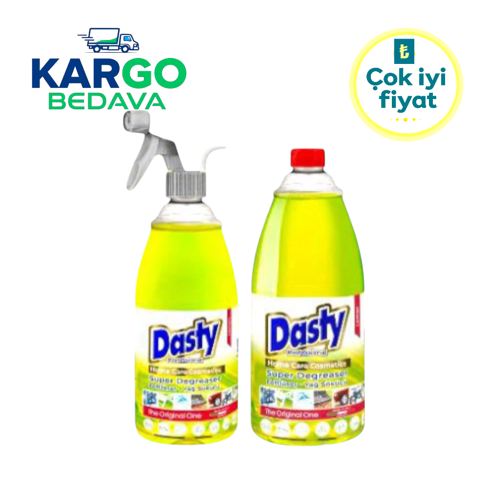 Dasty Yağ Sökücü 700 Ml, Dasty Yağ Sökücü Yedek 1000 ml