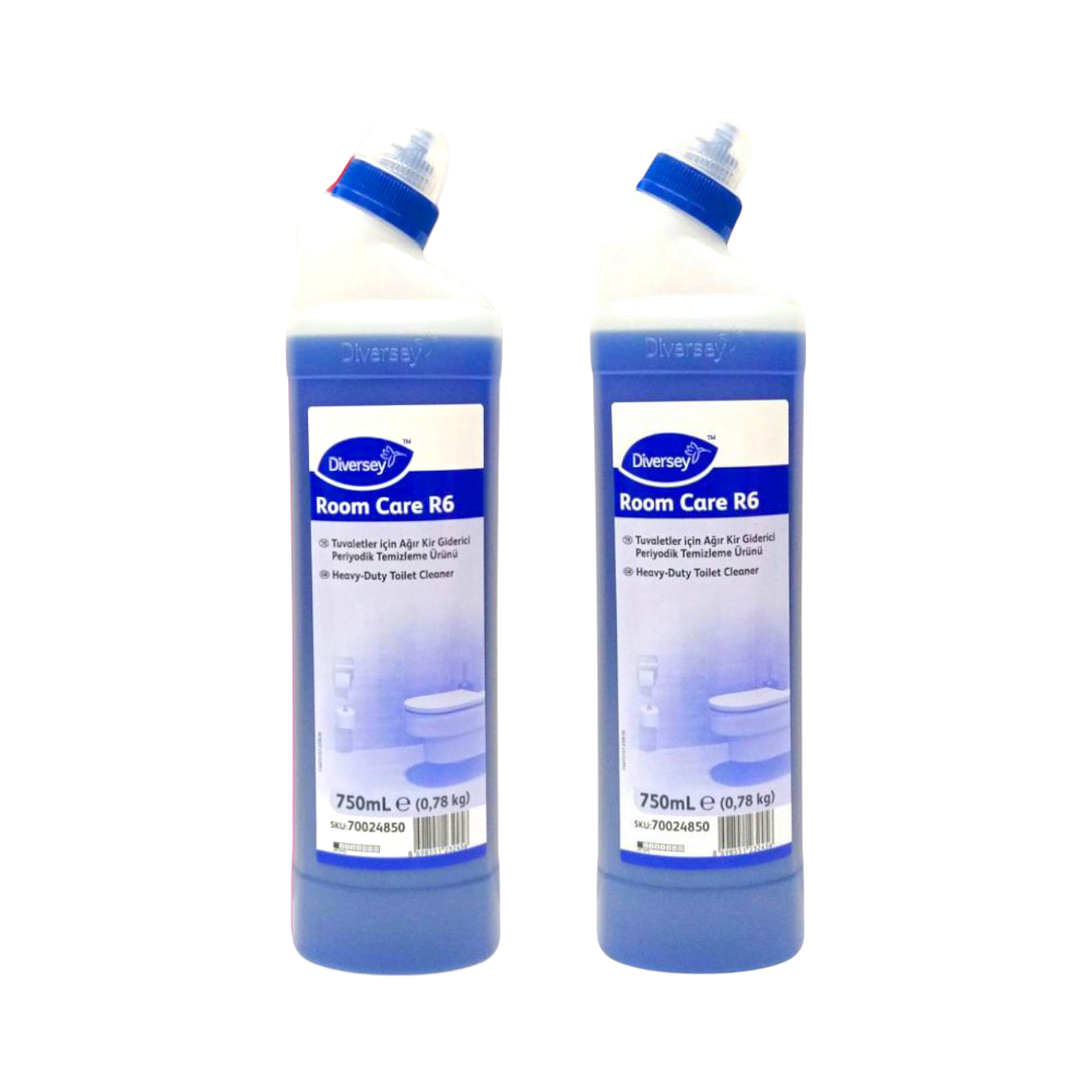 Diversey Room Care R6 WC Ağır Kir Giderici 750 ml (2 Adet)