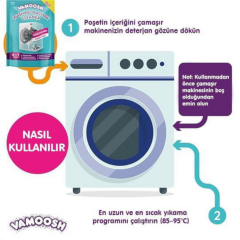 Vamoosh Çamaşır Makinesi Temizleyicisi Limon