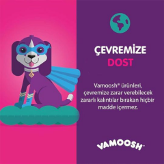 Vamoosh Evcil Hayvan Tüyü Temizleyicisi Toz Detejan (3 PAKET)