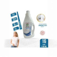 Ega Sıvı Çamaşır Seti, Renkliler (1 Adet) & Beyazlar (1 Adet) & Yumuşatıcı (1 Adet)