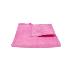 Silver Mat Yüzey Mikrofiber Genel Temizlik ve Duvar Bezi  40*40 cm, 365 gsm Pembe