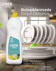 O Bir Naturel Organik Elde Bulaşık Deterjanı 750 ml