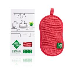 Greenway Home S15 Bulaşık Süngeri Mercan
