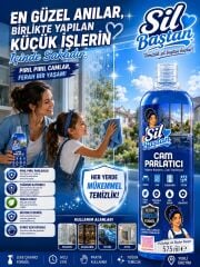 Sil Baştan Cam Parlatıcı, Yağmur Kaydırıcı, Cam Temizleyici 575 ml