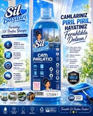 Sil Baştan Cam Parlatıcı, Yağmur Kaydırıcı, Cam Temizleyici 575 ml
