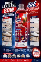 Sil Baştan Genel Temizleyici, Leke Çıkarıcı 575 ml