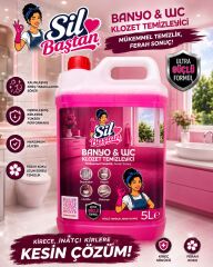 Sil Baştan Banyo & WC Kireç ve Ağır Kir Temizleyici 5 LT