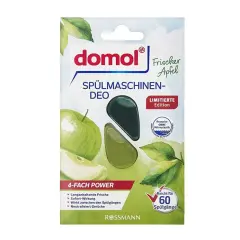 Domol Bulaşık Makinesi Kokusu, 60 Yıkama Yeşil Elma (4 ml)