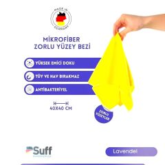 Suff Levandel Halı Koltuk ve Zor Kir Bezi Sarı (Normal Telli)