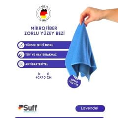 Suff Levandel Halı Koltuk ve Zor Kir Bezi Mavi (Normal Telli)