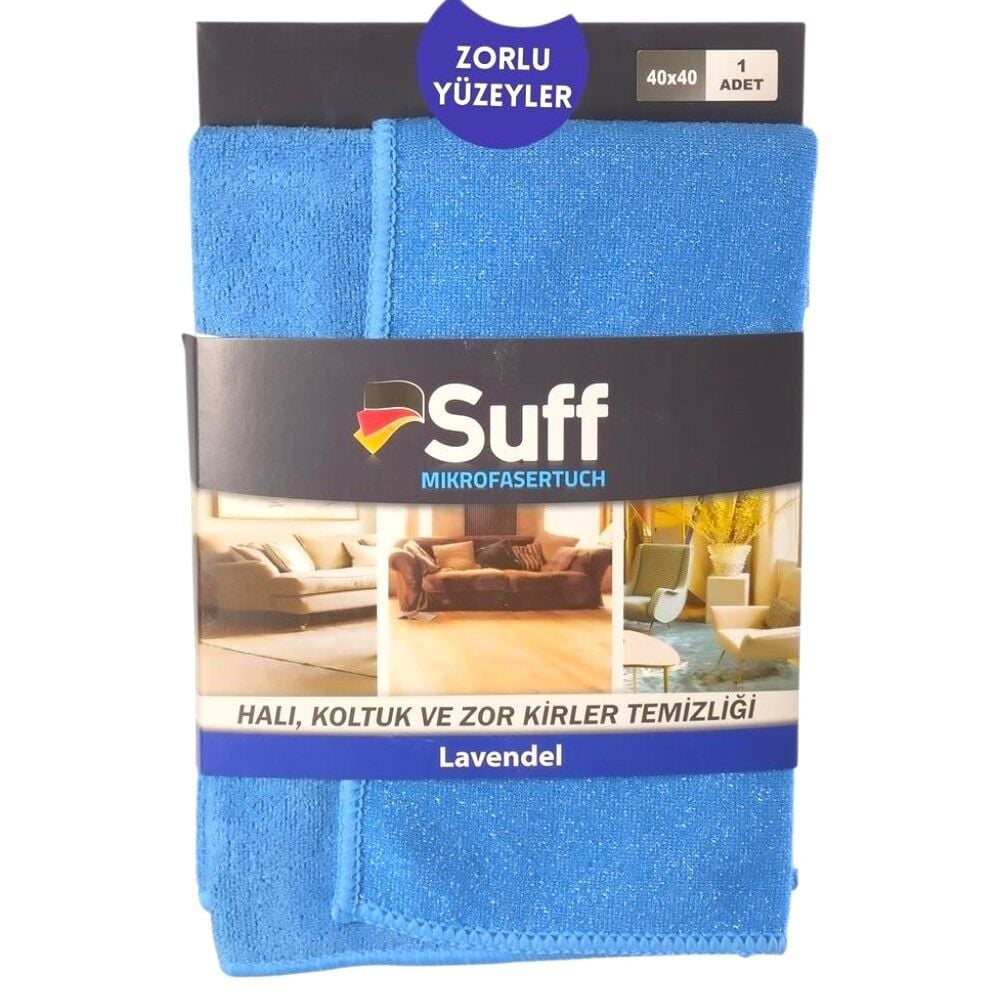 Suff Levandel Halı Koltuk ve Zor Kir Bezi Mavi (Normal Telli)