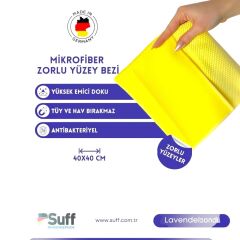 Suff Levandel Halı Koltuk ve Zor Kir Bezi Sarı (Yoğun Telli)