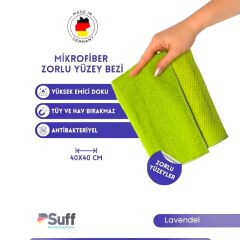 Suff Levandel Halı Koltuk ve Zor Kir Bezi Yeşil (Yoğun Telli)