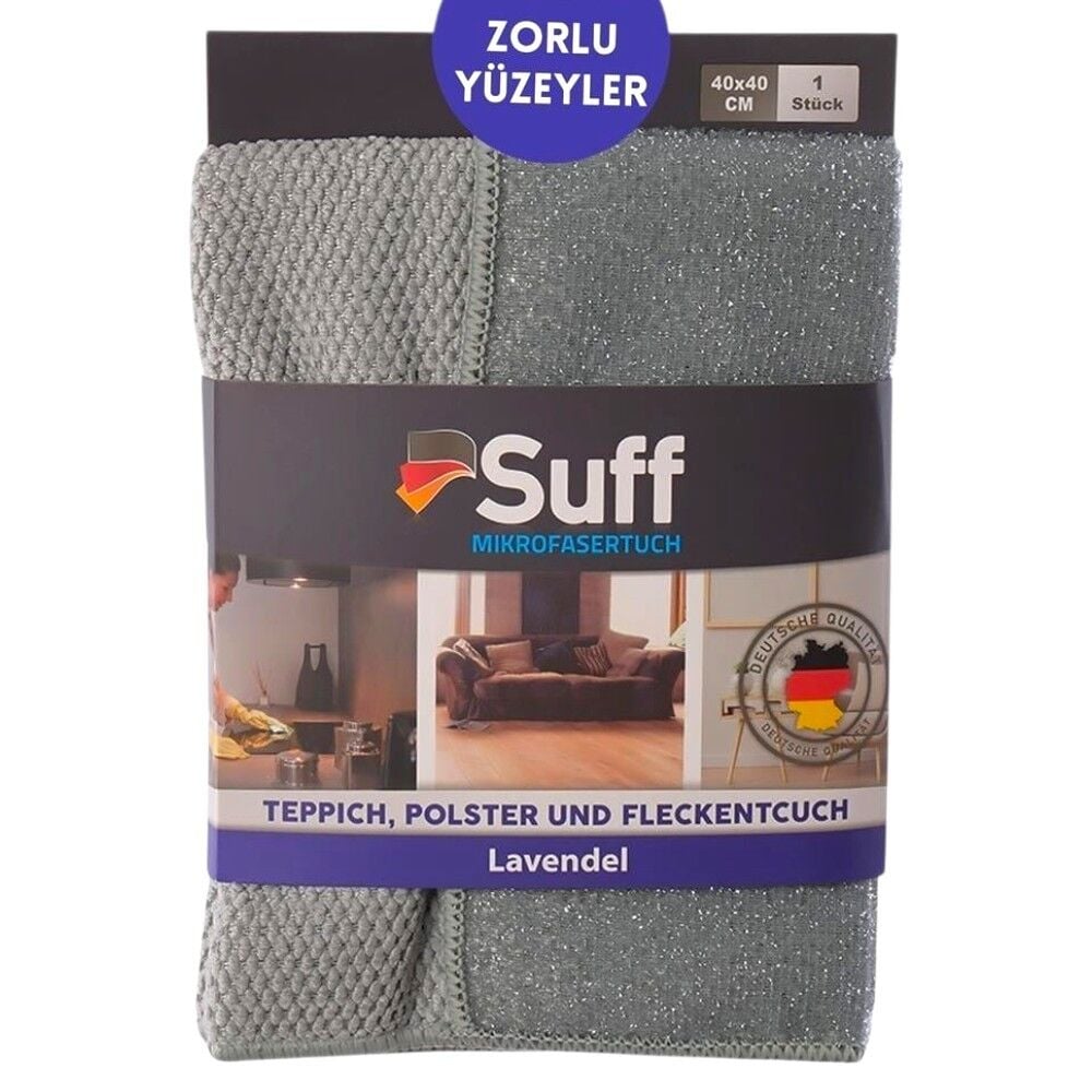 Suff Levandel Halı Koltuk ve Zor Kir Bezi Gri (Yoğun Telli)