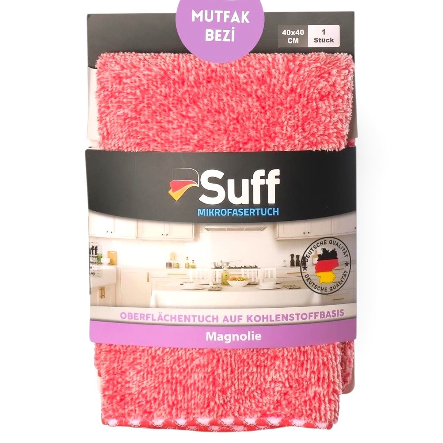 Suff Magnolie Mutfak Bezi Pembe 40x40 cm