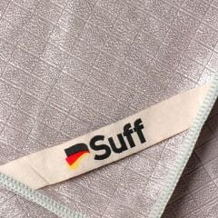 Suff Lotus Yüzey Temizlik Bezi Damalı Gri 40x40 cm