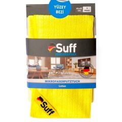 Suff Lotus Yüzey Temizlik Bezi Damalı Sarı 40x40 cm