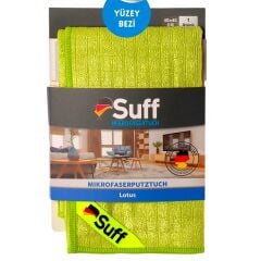 Suff Lotus Yüzey Temizlik Bezi Damalı Yeşil 40x40 cm
