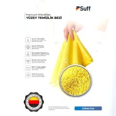 Suff Lotus Premium Yüzey Temizlik Bezi Sarı 40x40 cm