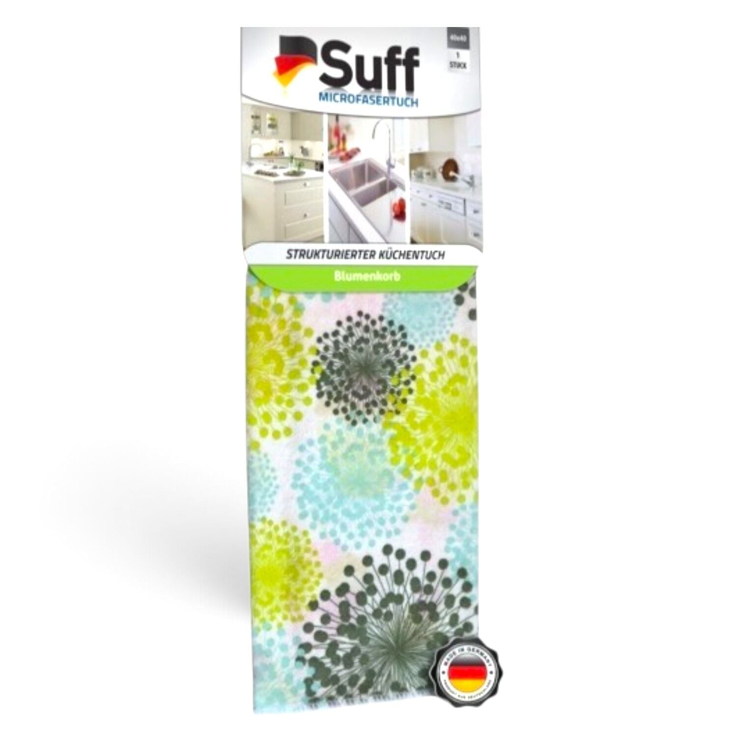 Suff Blumenkorb Mutfak Bezi Çiçek 40x40 cm