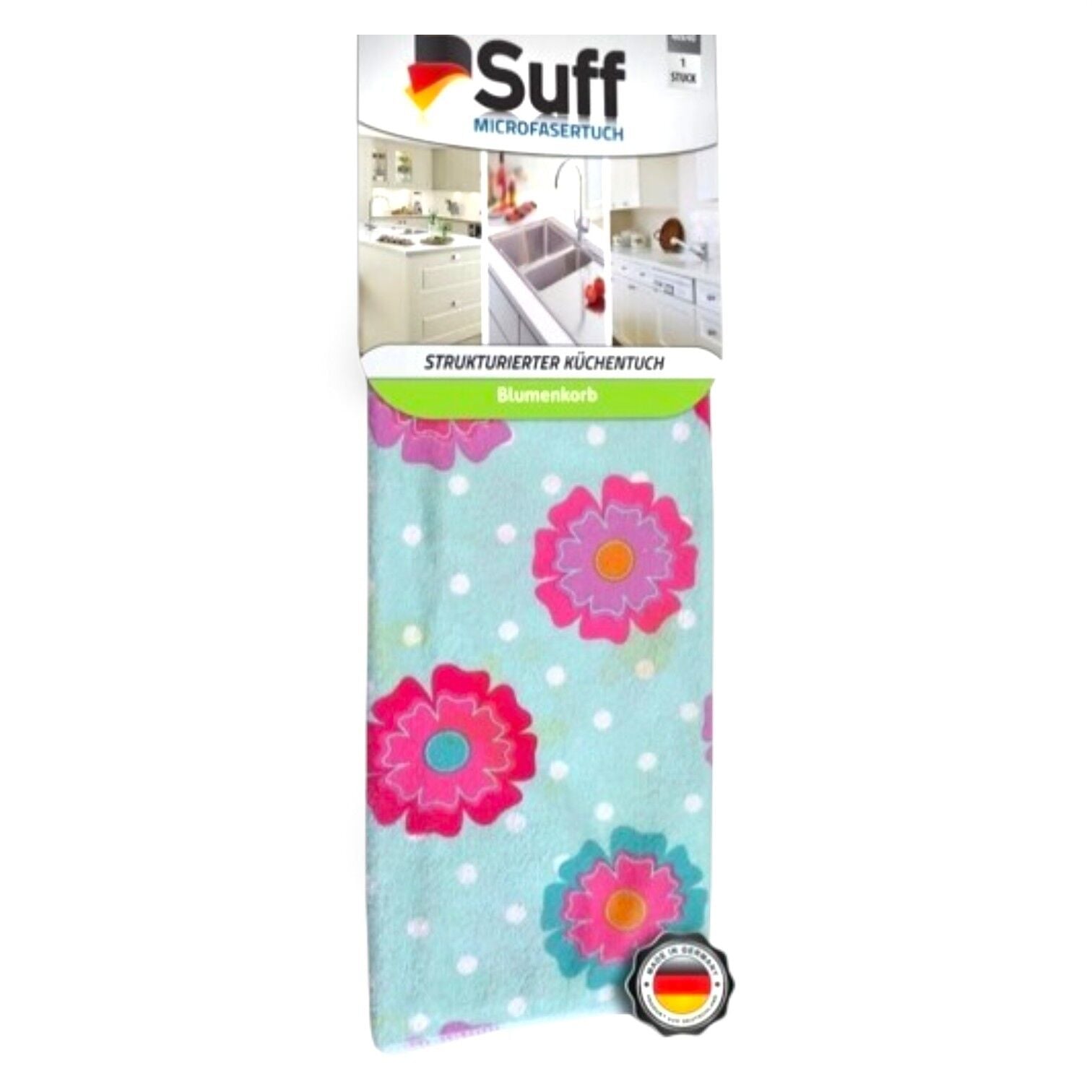 Suff Blumenkorb Mutfak Bezi Çiçek 40x40 cm