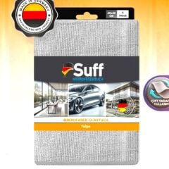 Suff Tulpe Cam Bezi Gri 40x40 cm