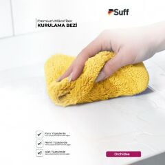 Suff Orchidee Kurulama Bezi Sarı 40x40 cm
