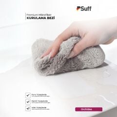 Suff Orchidee Kurulama Bezi Gri 40x40 cm