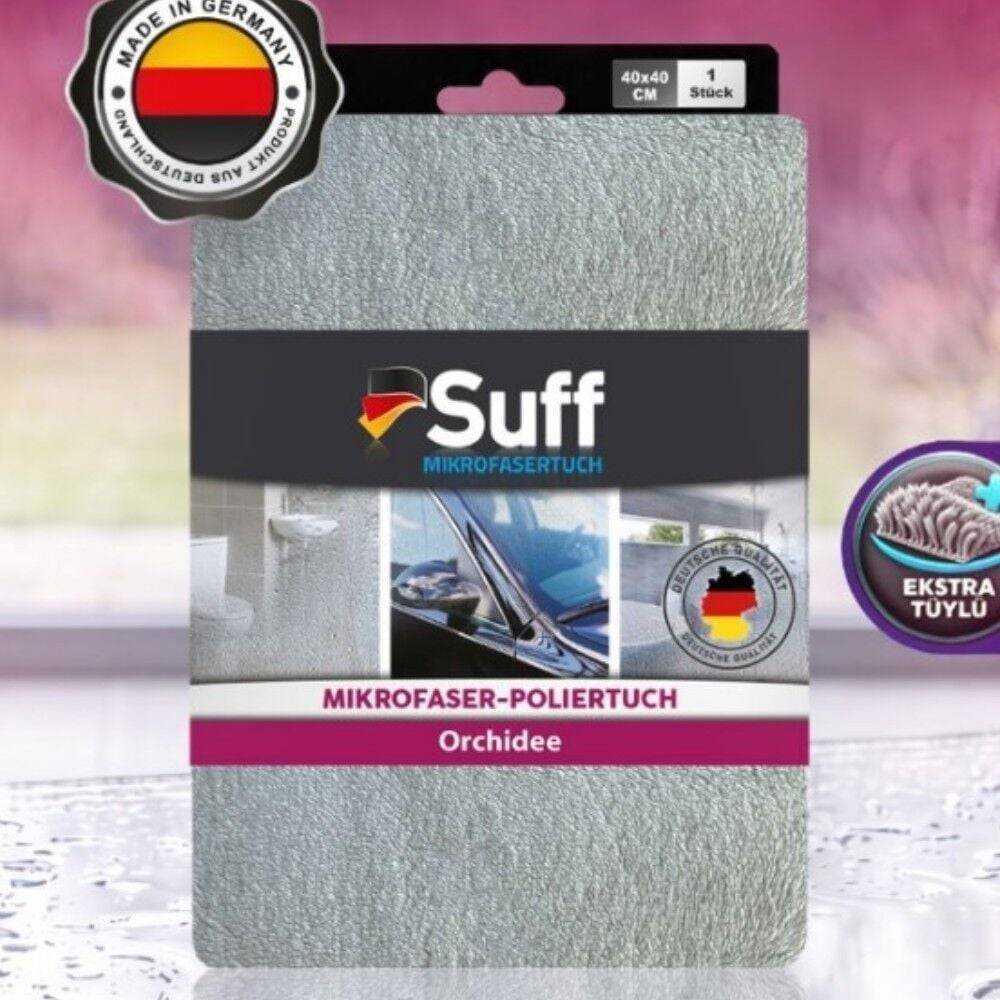 Suff Orchidee Kurulama Bezi Gri 40x40 cm