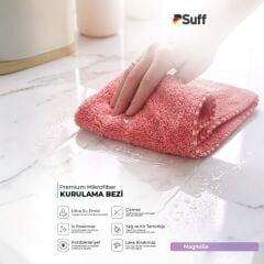 Suff Magnolie Kurulama Bezi Pembe 50x70 cm (Karbon Bazlı)