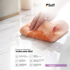 Suff Magnolie Kurulama Bezi Turuncu 50x70 cm (Karbon Bazlı)