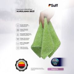 Suff Magnolie Kurulama Bezi Yeşil 50x70 cm (Karbon Bazlı)